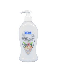 Lucky Liquid Soap 13.5oz White Pearls 3001