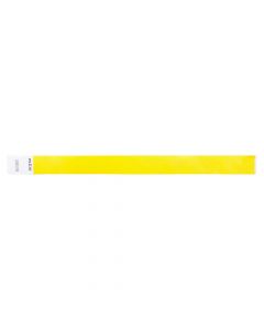 Wristband Security Pass  Yellow        85070 ea pk/100